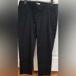 J. Crew Black Classic Stretch Capris